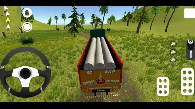 Offroad Cargo Truck Driving Simulator#3- Real Indonesia Cargo Transport - Android iPad Gameplay смотреть онлайн