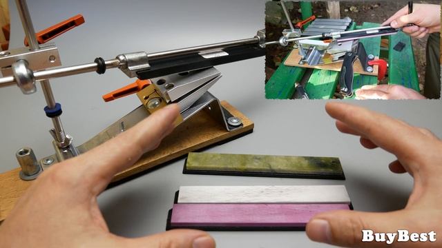 Точильные камни с Алиэкспресс | Тестирую полировальный точильный камень для ножей. смотреть онлайн