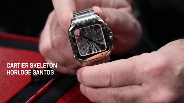Cartier Skeleton Horloge Santos WHSA0019 Watch Review | SwissWatchExpo смотреть онлайн