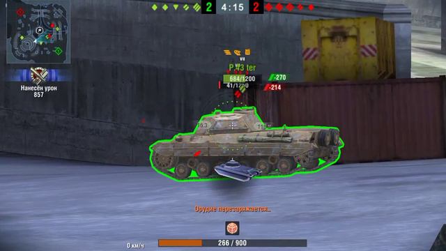 Неожиданный мастер на AMX 12 T. Автор боя @wt_bain смотреть онлайн
