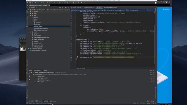The Kotlin to start Firebase with Android Studio смотреть онлайн