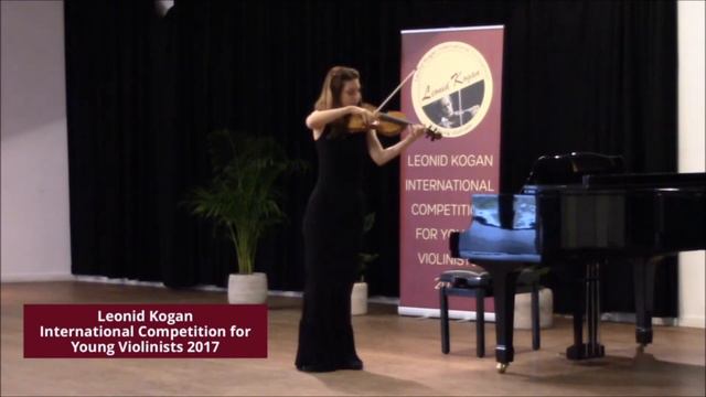 Leonid Kogan International Competition for Young Violinists (Katarina Božić from Serbia) смотреть онлайн