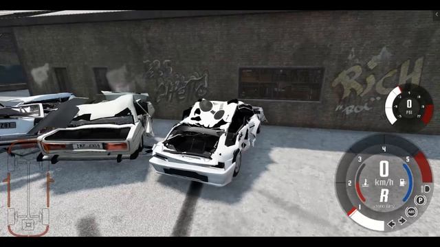 BeamNG Drive.Проверяем на прочность Русские авто.ВАЗ,ГАЗ.Краш тест.BeamNG drive смотреть онлайн