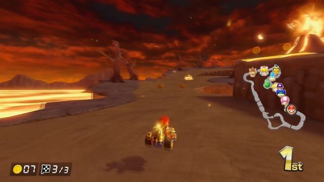 Mario Kart 8 Deluxe Lightning Cup 200cc (Triple Star Rank) смотреть онлайн