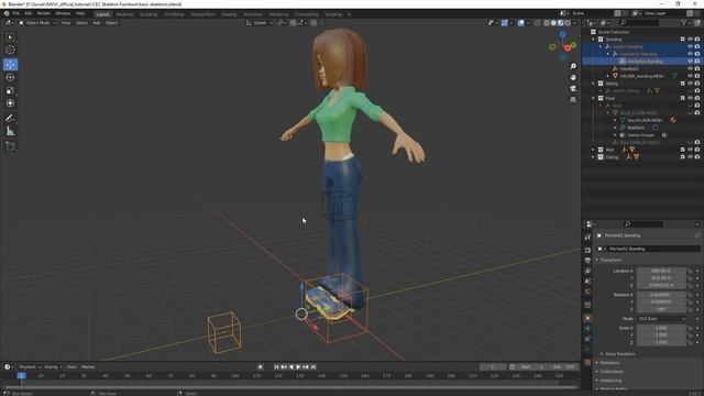 IMVU Studio - Meshing Furniture Skeleton & Nodes смотреть онлайн