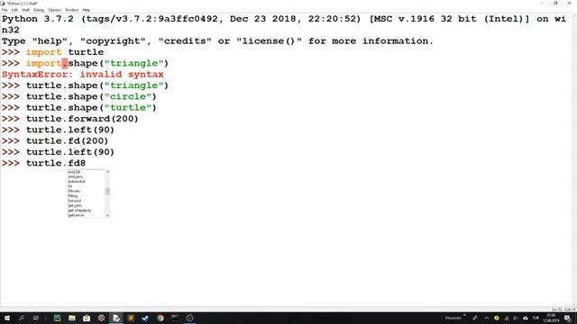 Shell 'de Kare Yapımı | Python смотреть онлайн