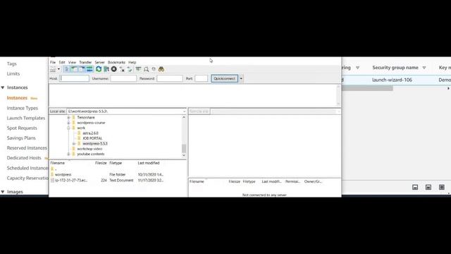 Setting Up SFTP Client | Connecting Filezilla to Ec2 instance in Hindi/Urdu |Cloud Technology смотреть онлайн