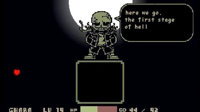 My Old Game | Outspare Sans Fight | [discontinued]