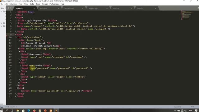 Black Box & White Box Testing di PHP Login смотреть онлайн
