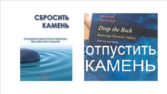 Книга Отпустить Камень - Удаление дефектов характера, 6 и 7 Шаги смотреть онлайн