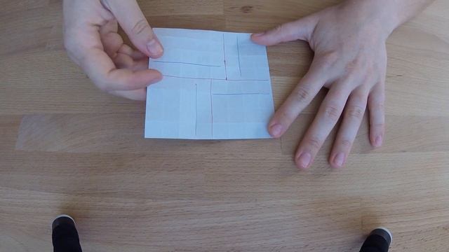 Origami Hybrid Square Twist Tutorial смотреть онлайн