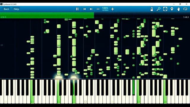 Bohemian Rhapsody By: Queen on Raw MiDi on synthesia смотреть онлайн