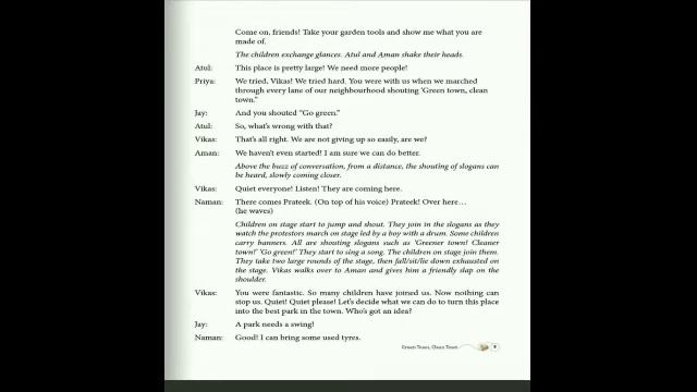 Green Town Clean Town | Chapter - 1 | English | Class - 4th | Part - 1 смотреть онлайн