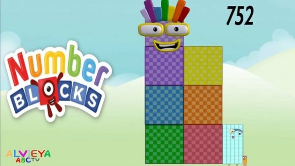 Count 700 - 800 with Numberblocks - Fun way to Counting Numbers