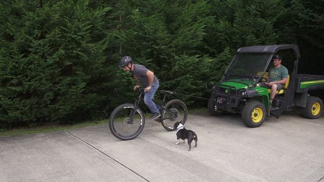 LOW geared bike can tow and climb like a beast! Is this stupid or genius? смотреть онлайн