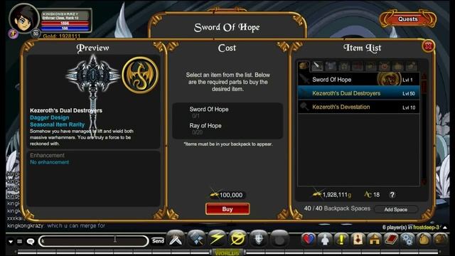 How to get The Sword of Hope =AQW= смотреть онлайн