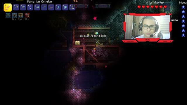 TERRARIA JOGANDO MOD CALAMITY ( Blood Moon ) 4#