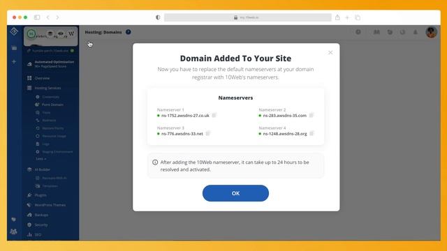 How to Point Your Domain to 10Web with Nameservers смотреть онлайн
