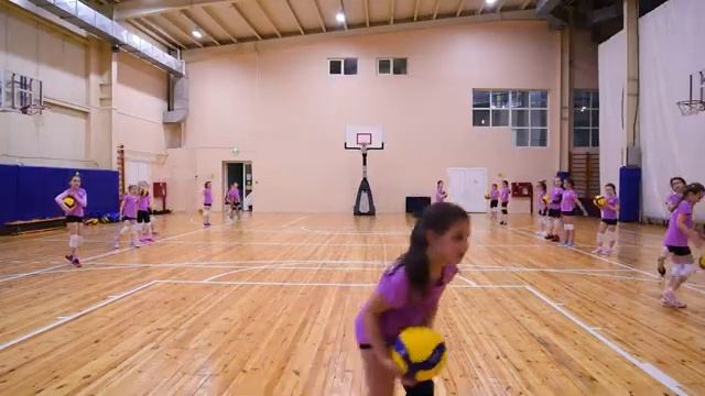 Открытое занятие по волейболу 2й класс г.Покачи смотреть онлайн