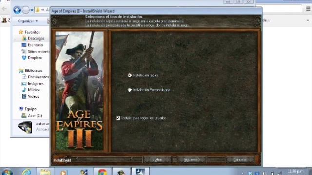 Como Descargar E Instalar Age Of Empires lll En Español смотреть онлайн