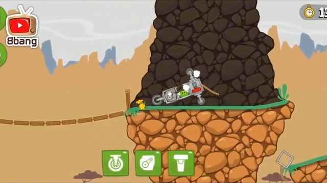 Bad Piggies The Road To El porkado Level 4 смотреть онлайн