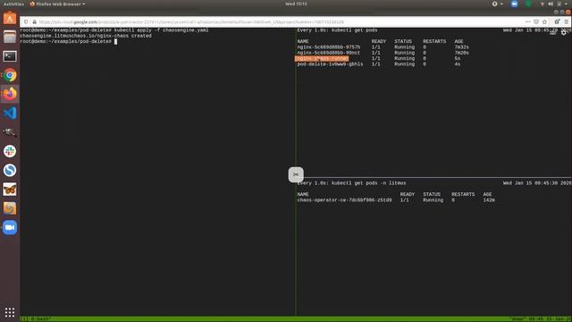 pod-delete chaos experiment смотреть онлайн