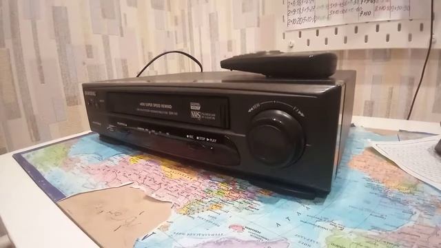 Samsung SVR-141 VCR VHS Tape Rewind смотреть онлайн