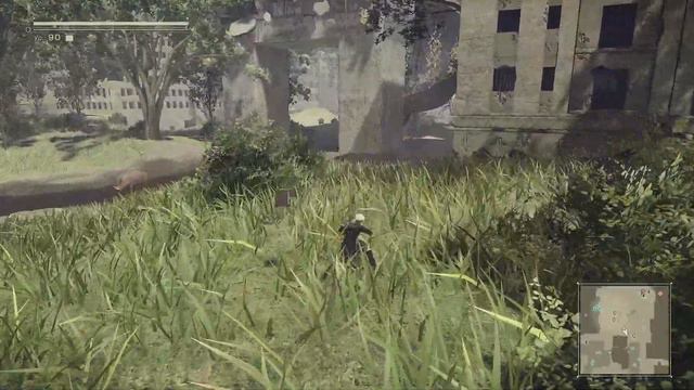 Секретные сражения: Кролик и Эмиль | NieR: Automata #45 смотреть онлайн