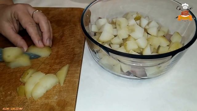 Адмиральское Блюдо Салат Картофельный с Сельдью #салаткартофельный #сельдь #рецепт смотреть онлайн