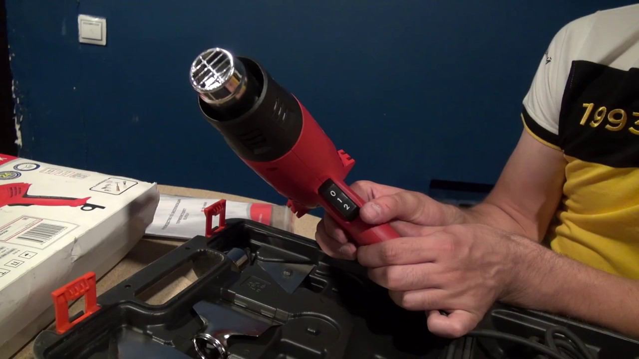 Распаковка. Термопистолет ELITECH TB1600K смотреть онлайн