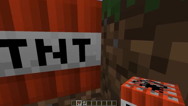 Баг в minecraft 1.2.5 с TNT смотреть онлайн