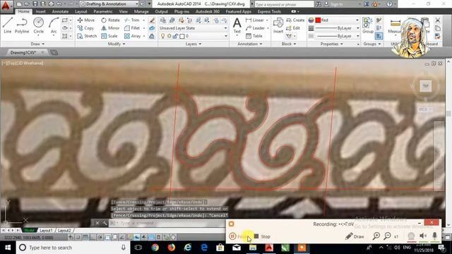 How to line trace in AutoCAD & Dwg Convert in DxF смотреть онлайн