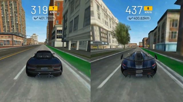 koenigsegg vs Audi ?Extreme car Driving simulator #ExtremecarDrivingSimulator #vspeedgamer #1vs1#10 смотреть онлайн