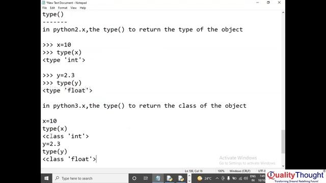 Various Data types in Python - Introduction to Python Programming | Python Tutorial for Beginners смотреть онлайн