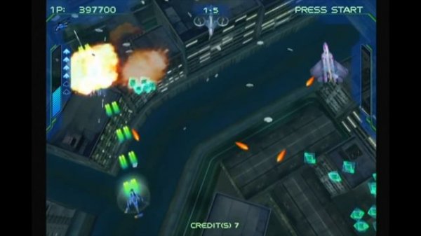 Classic Game Room - ZERO GUNNER 2 review for Sega Dreamcast