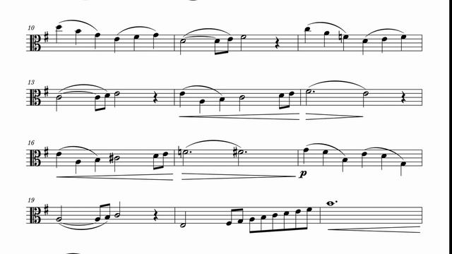 C.Saint-Saëns - Swan: Piano Accompaniment + Sheet Music for Violin, Flute, Viola, Cello, Theremin смотреть онлайн