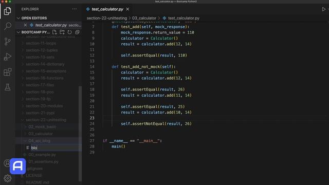 Bootcamp Python 3 - Unit Testing - Mock - Práctica - Crear API Blog смотреть онлайн