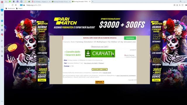 Как поиграть в Fs 19 по сети - БЕСПЛАТНО??? смотреть онлайн