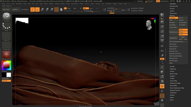 fabric pattern zbrush 2020 смотреть онлайн