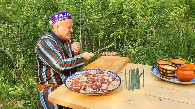 ШАШЛЫК ИЗ ГОВЯДИНЫ ПО-ТАДЖИКСКИ (TAJIK STYLE BEEF SHASHLIK) смотреть онлайн