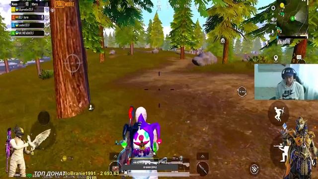 Стрим с Айфон 14+ | УЧИМСЯ ИГРАТЬ В PUBG MOBILE ..Начинающий Стример ?Граю с Браткамы=) смотреть онлайн