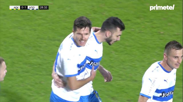 AΕΚ - ΑΠΟΛΛΩΝ 0-1 (22/11/2020) смотреть онлайн