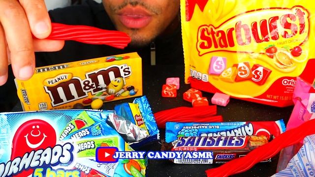ASMR CANDY EATING MUKBANG MOUTH SOUNDS NO TALKING JERRY SWEETS SHOW RACE смотреть онлайн
