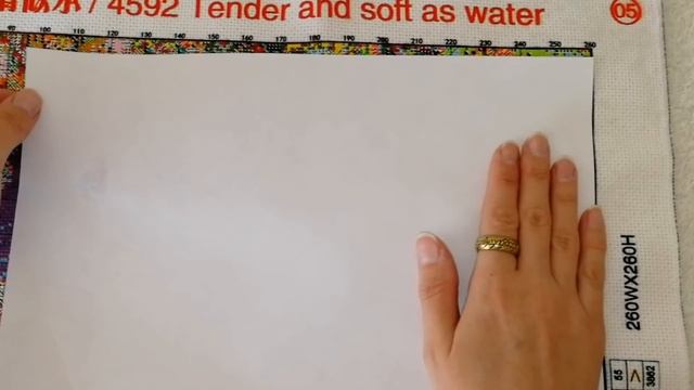 Вышивка крестом. Исправление перекоса канвы мокрым способом)) смотреть онлайн