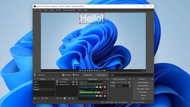How To Share Screen On Omegle With OBS | Use OBS Virtual Camera On Omegle смотреть онлайн