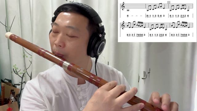 《Mother In The Dream-Mother Far Away梦中的额吉》Bass G Key Dizi Flute Cover @Dan Tang смотреть онлайн