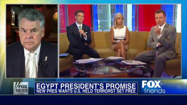 Egypt : Mohammed Morsi vows to free Terrorist blind sheik, Omar Abdel Rahman (July 01, 2012) смотреть онлайн