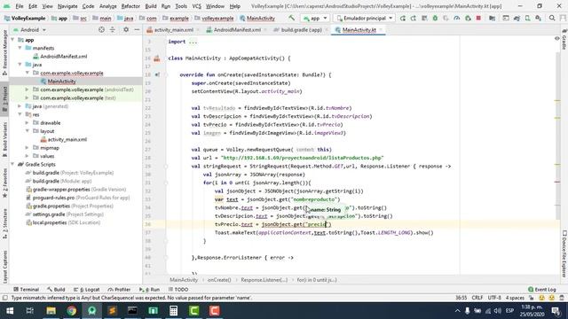 Como conectarse a una base de datos MySQL con Kotlin, Volley y Glide смотреть онлайн