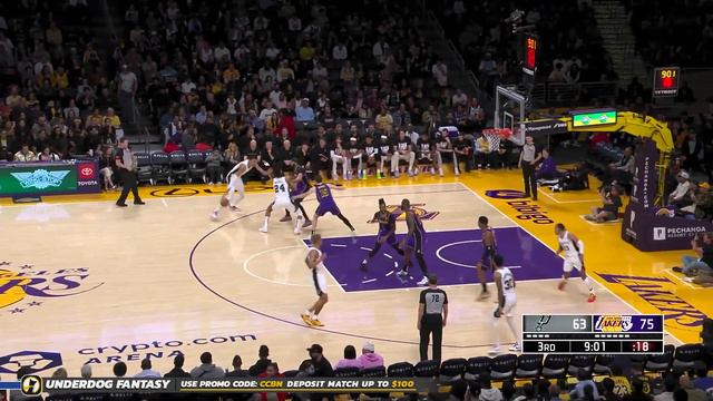 San Antonio Spurs vs Los Angeles Lakers - Full Game Highlights | February 23, 2024 NBA Season смотреть онлайн