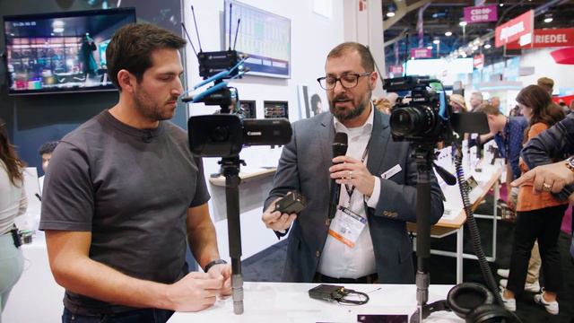 Sennheiser's New Wireless Mics for Video and their first USB Microphone [NAB 2023] смотреть онлайн